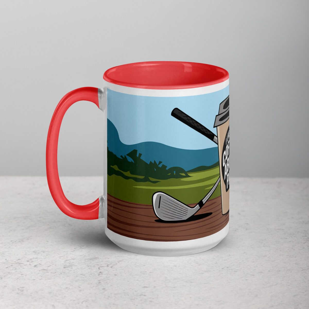 I Like My Coffee Above Par Golf Mug - Image 11