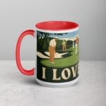 I Love Golf Retro Coffee Mug & Tea Cup - Image 11