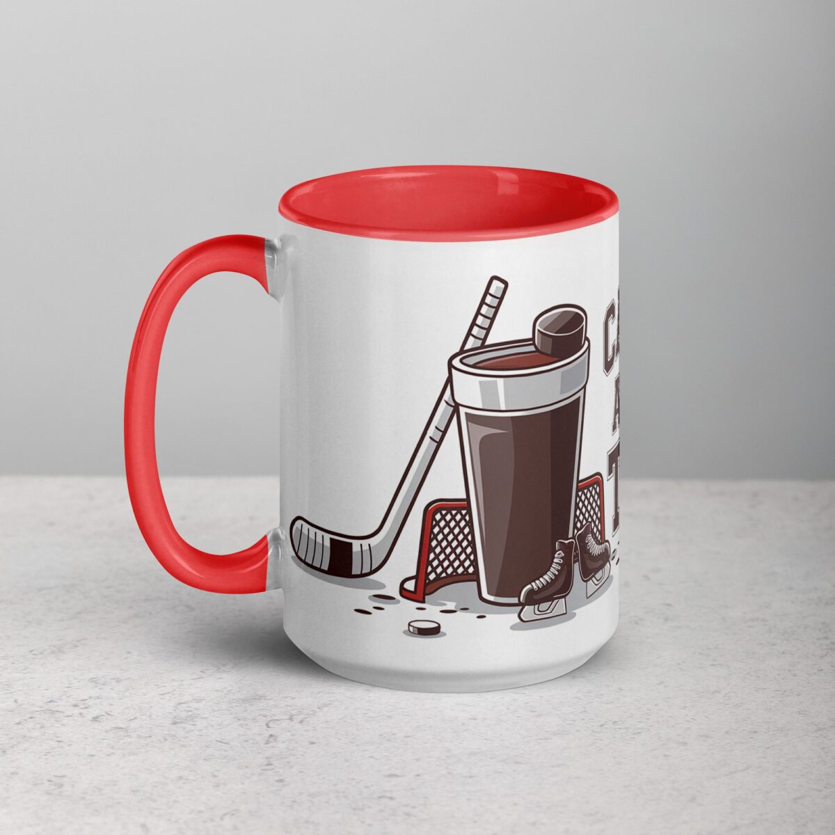 Caffeinated and Ready to Score Hockey Mug - Image 11