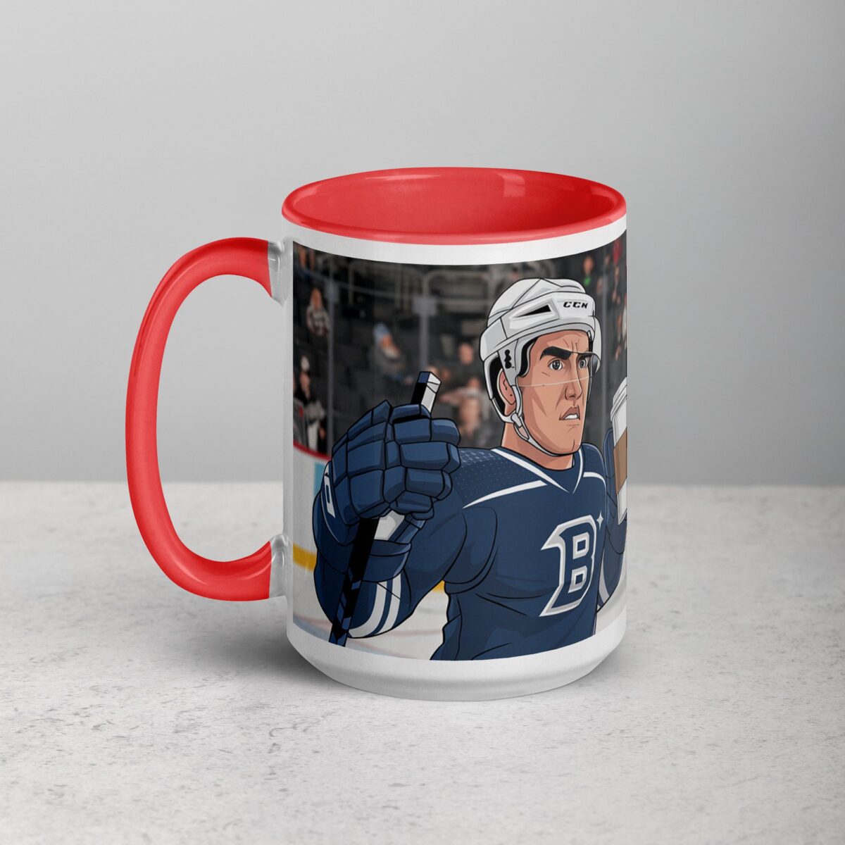 Puck Off, I Need Coffee! Hockey Mug - Image 11