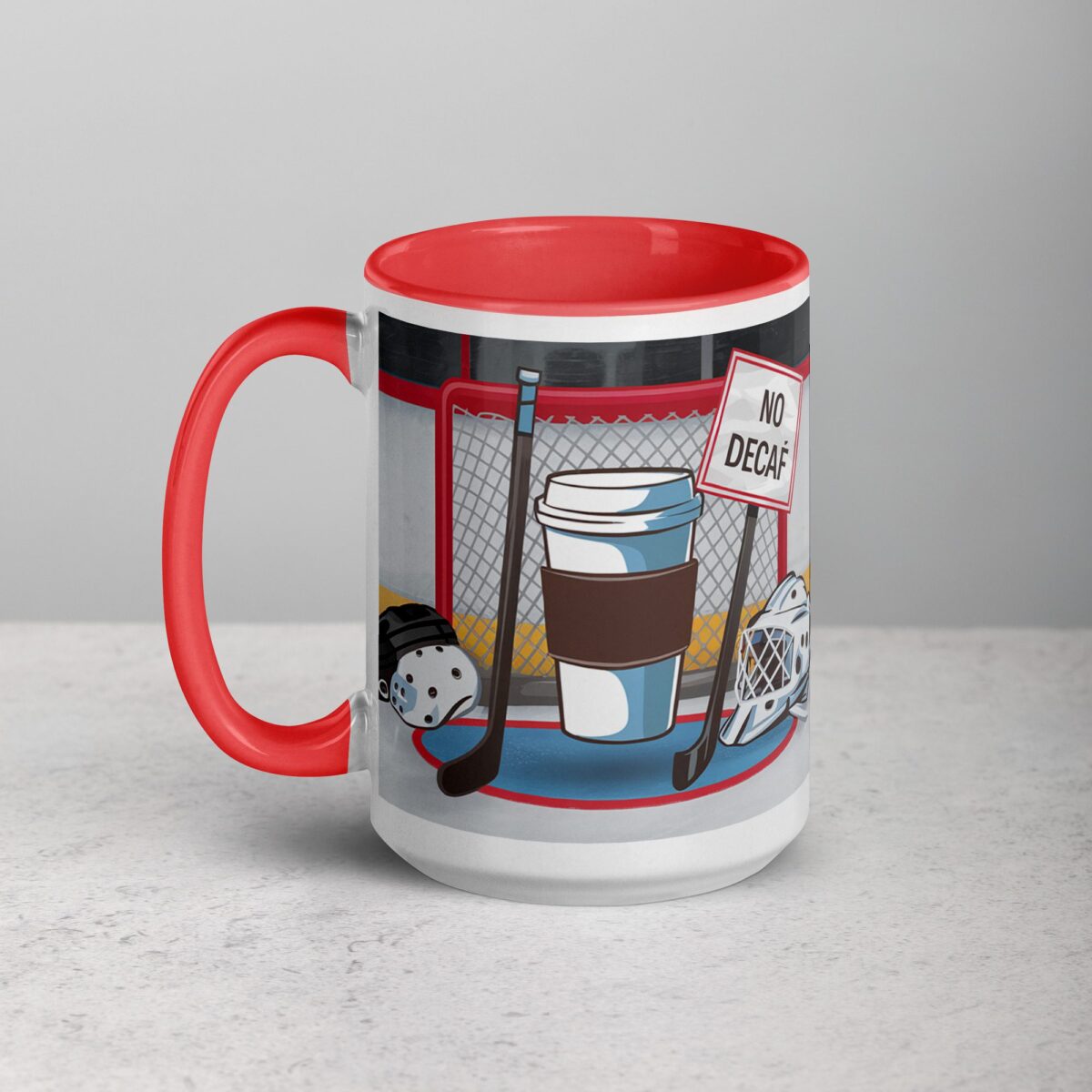 Penalty Box for Decaf Hockey Coffee Mug - Image 11