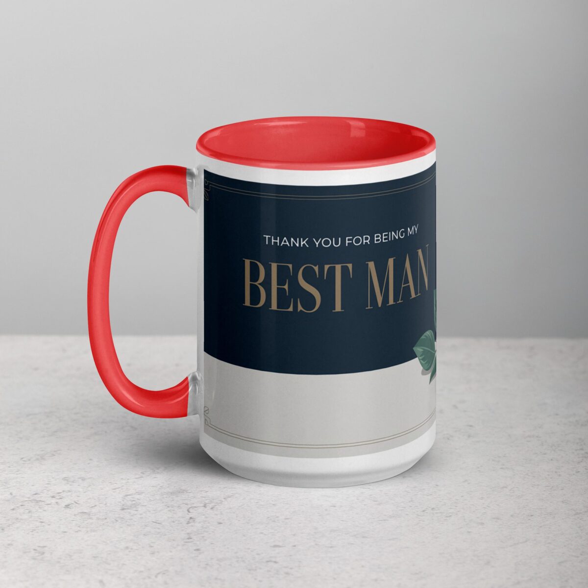 Sophisticated Thank You Best Man Coffee Mug & Tea Cup - Image 11