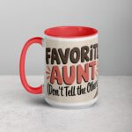 Favorite Aunt (Don’t Tell the Others) Coffee Mug - Image 11