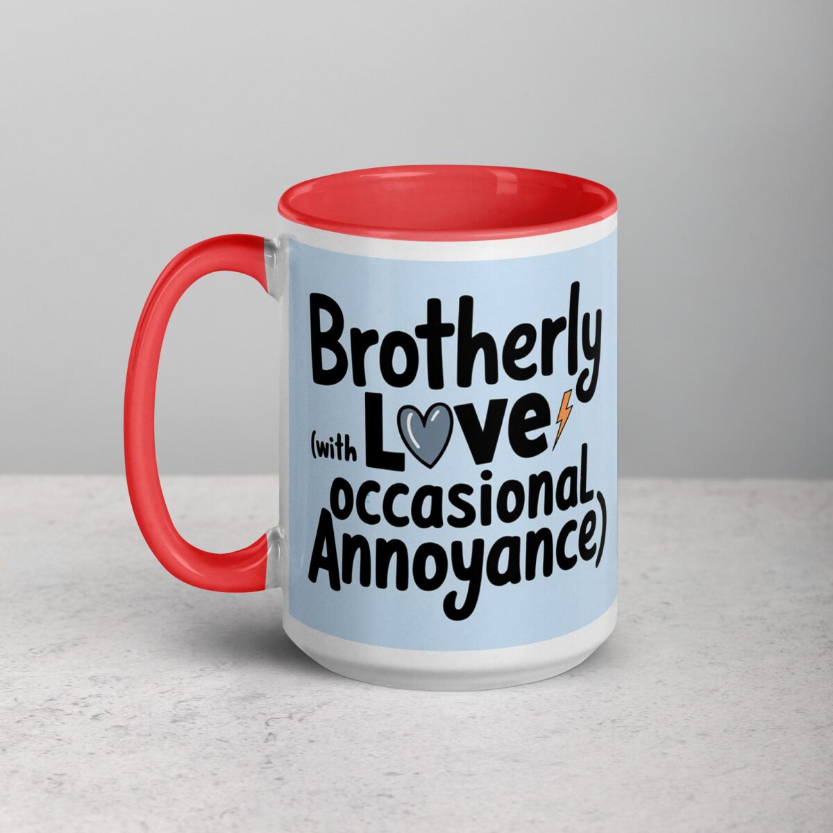 Brotherly Love (With Occasional Annoyance) Coffee Mug - Image 11