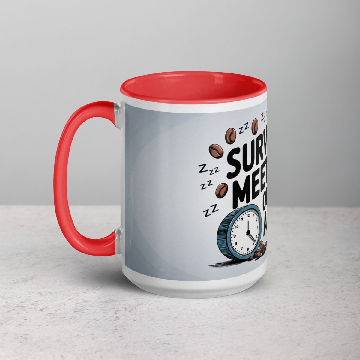 Surviving Meetings, One Sip at a Time Co-Worker Coffee Mug - Image 11