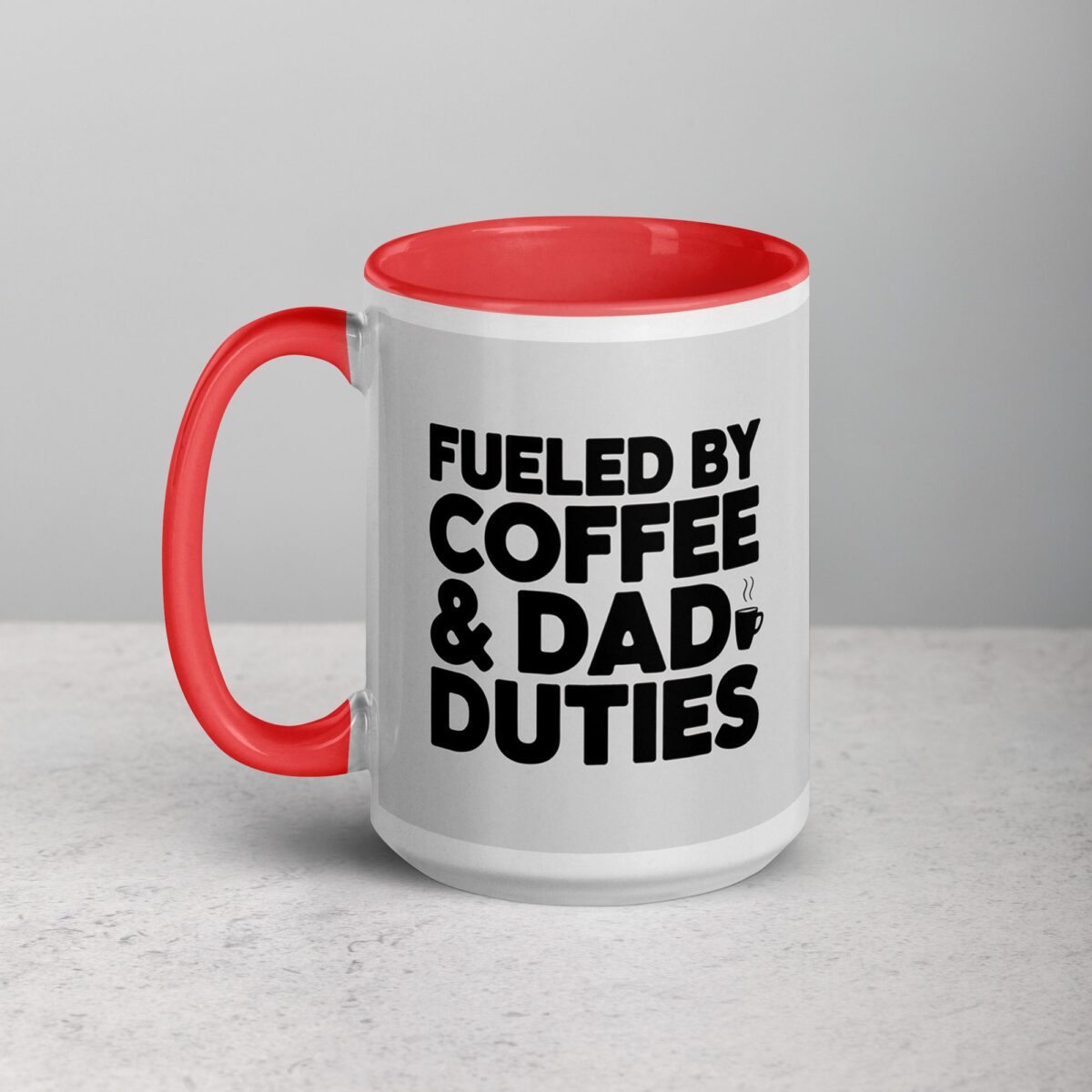 Fueled by Coffee & Dad Duties Mug - Image 11