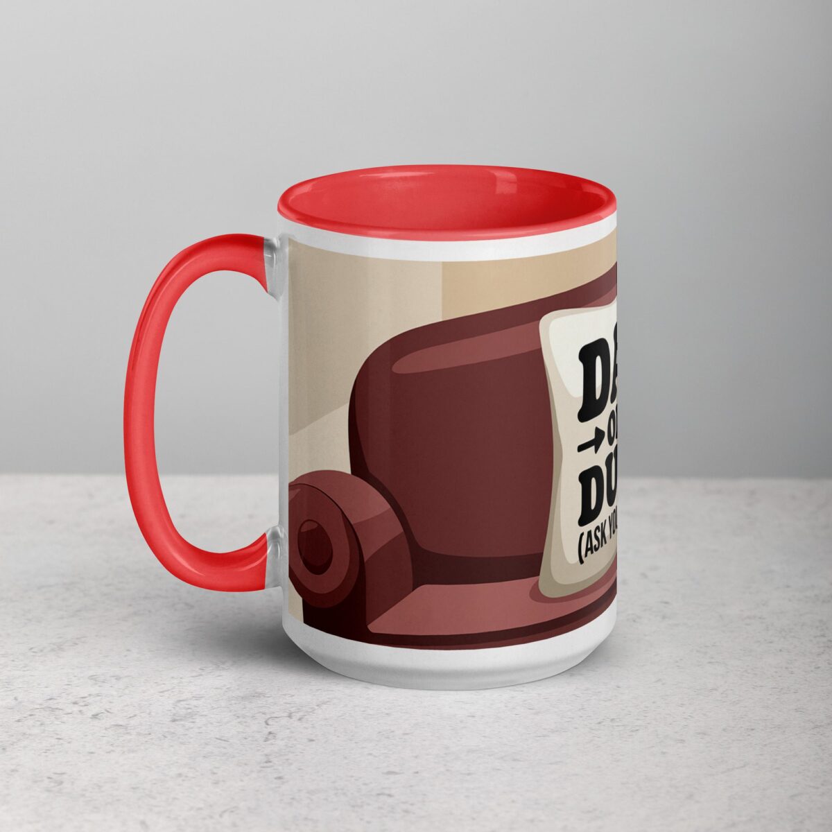 Dad Off Duty (Ask Your Mom) Coffee Mug - Image 11