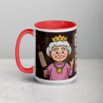 Grandma: The Legend, The Myth, The Baker Coffee Mug - Image 11