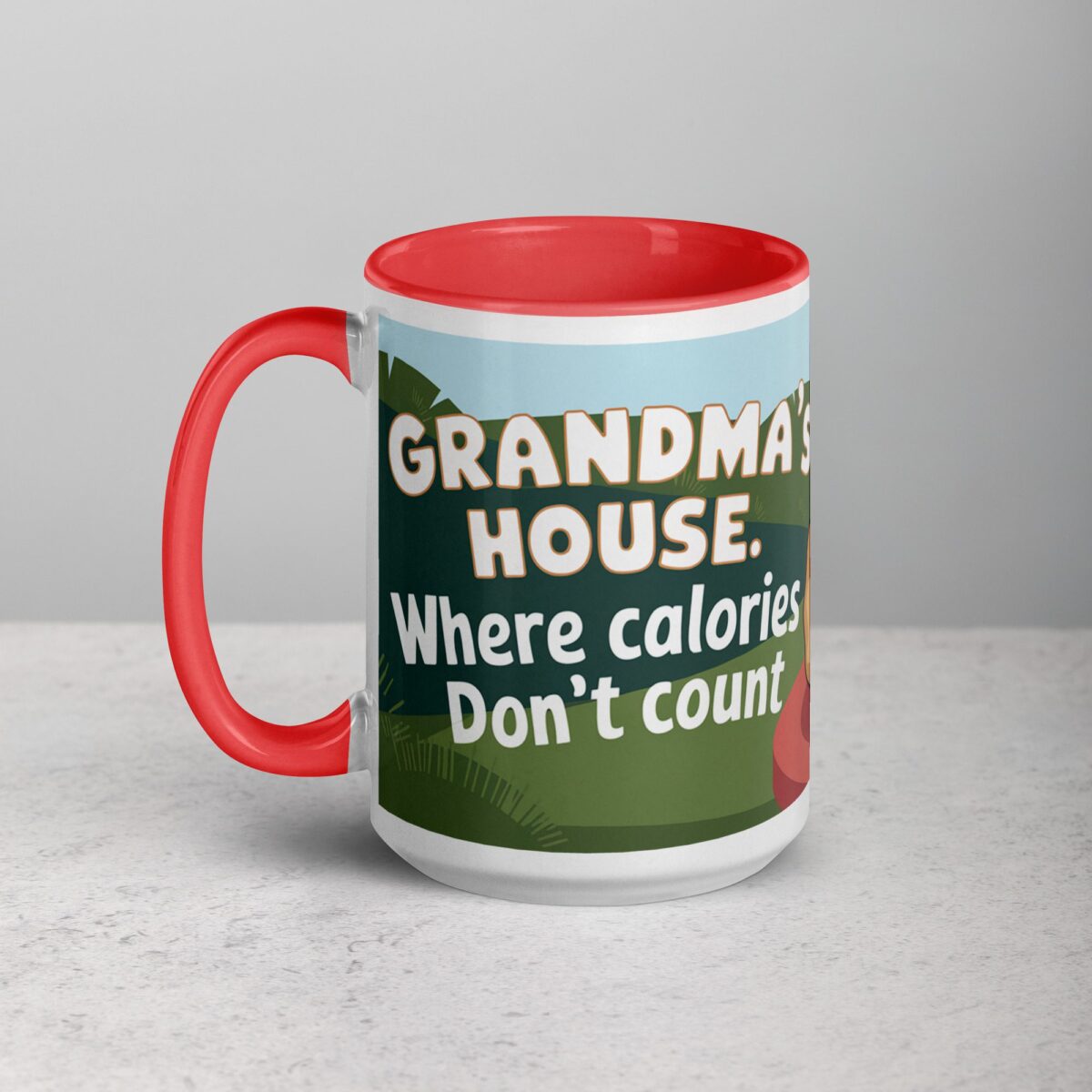 Grandma’s House: Where Calories Don’t Count Coffee Mug - Image 11