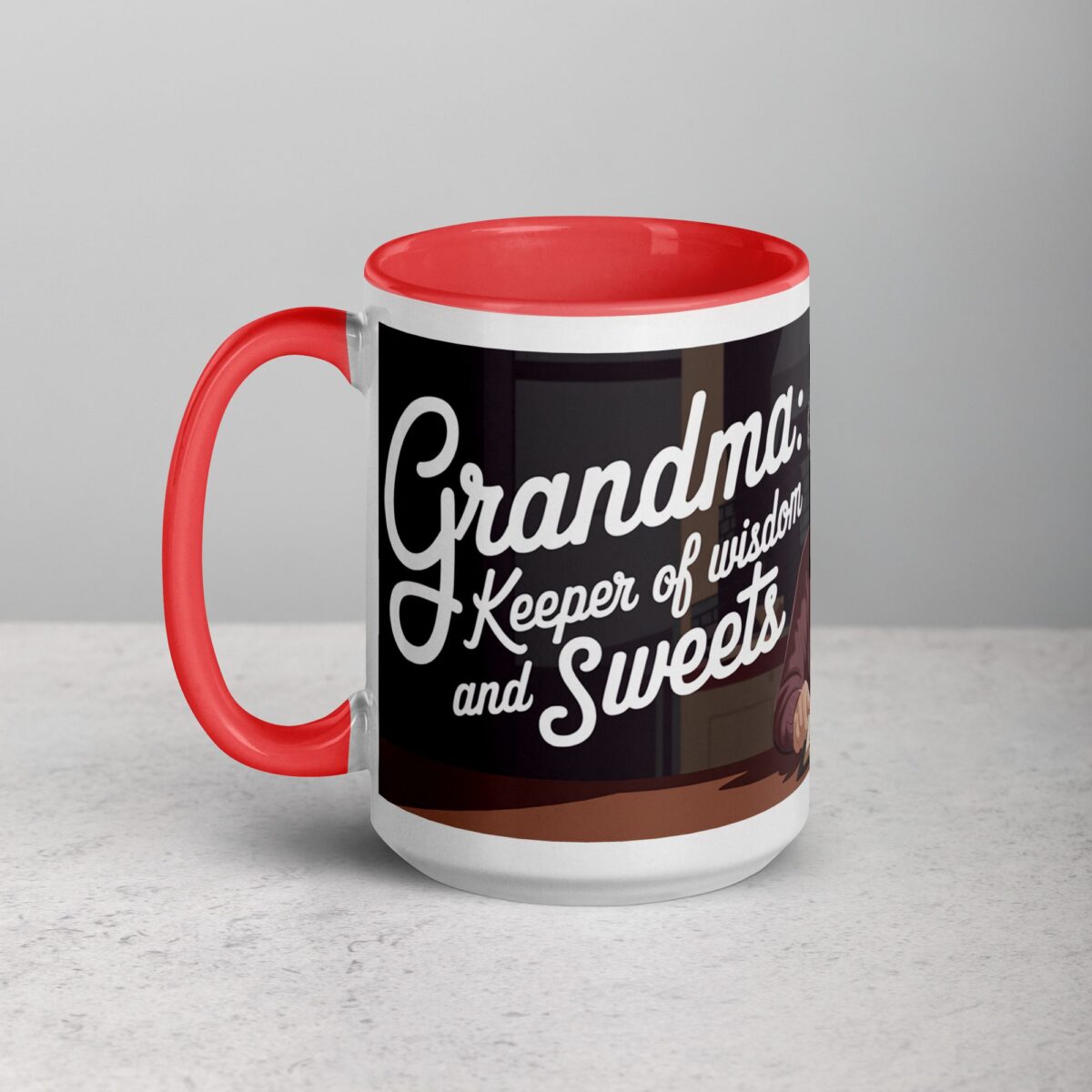 Grandma: Keeper of Wisdom and Sweets Coffee Mug - Image 11