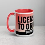 Licensed to Grill (Clients) Lawyer Coffee Mug - Image 11