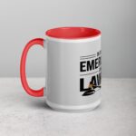 In Case of Emergency, Call a Lawyer Coffee Mug - Image 11