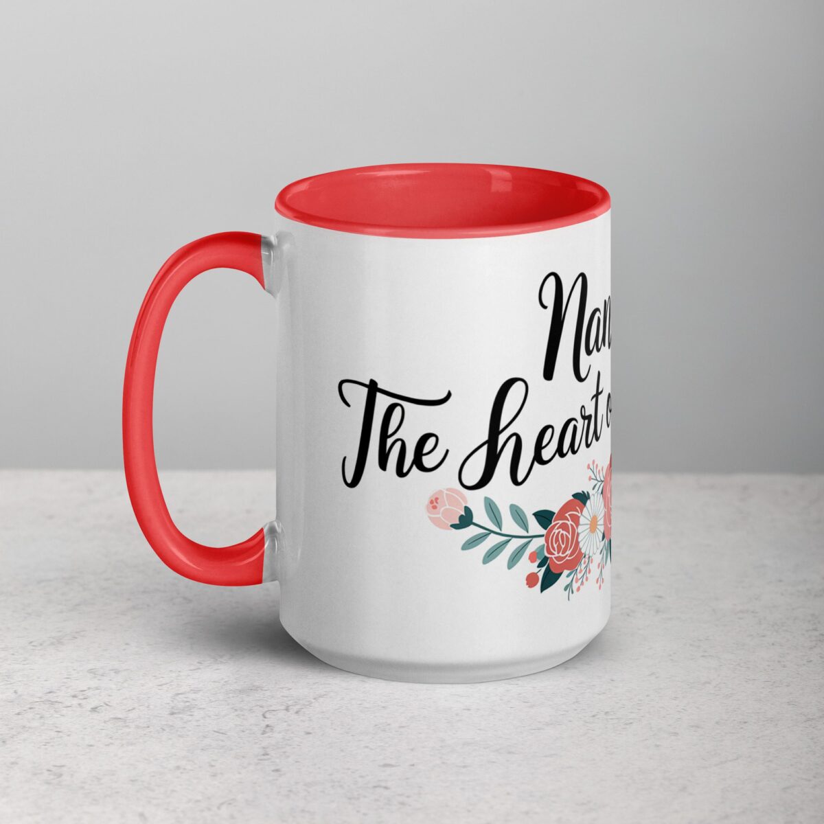 Nanny: The Heart of the Family Coffee Mug - Image 11