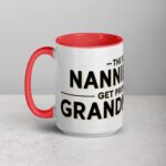 The Best Nannies Get Promoted to Grandnannies Mug - Image 11