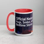 Official Nanny: Hugs, Smiles, and Bedtime Stories Mug - Image 11