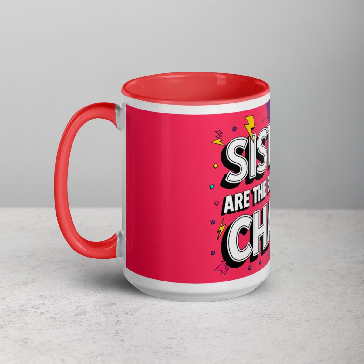 Sisters Are the Best Kind of Chaos Coffee Mug - Image 11