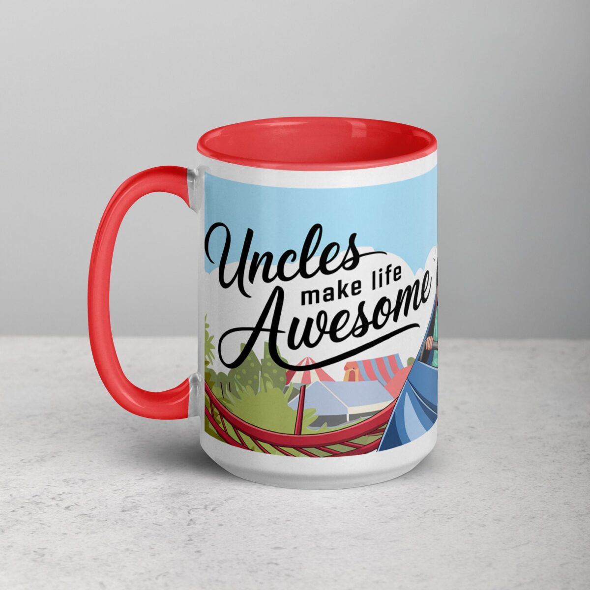 Uncles Make Life Awesome Coffee Mug - Image 11