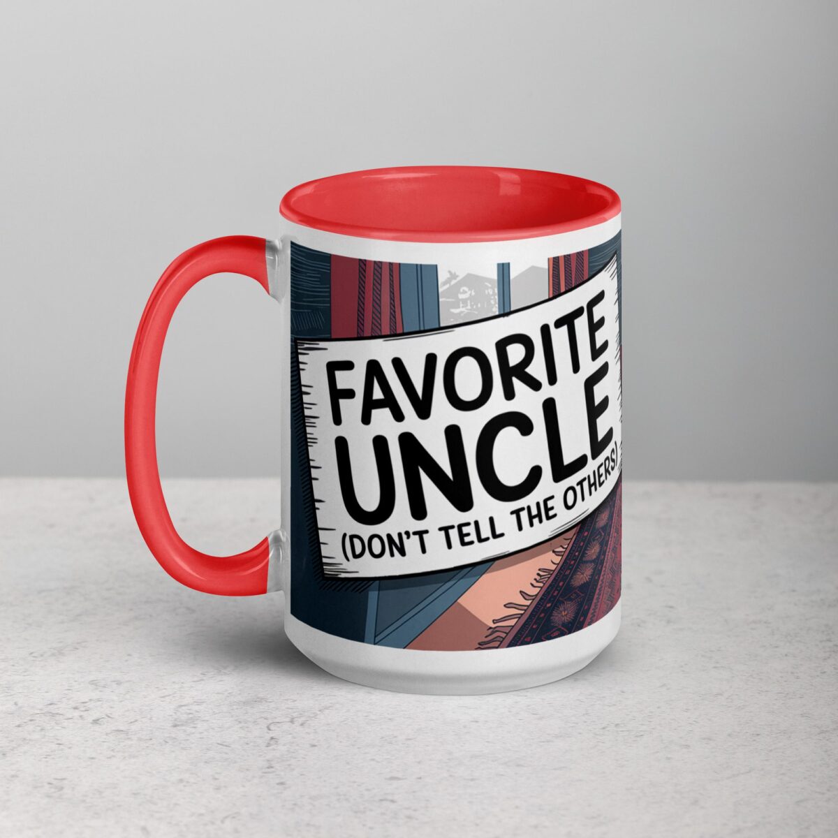 Favorite Uncle (Don’t Tell the Others) Coffee Mug - Image 11