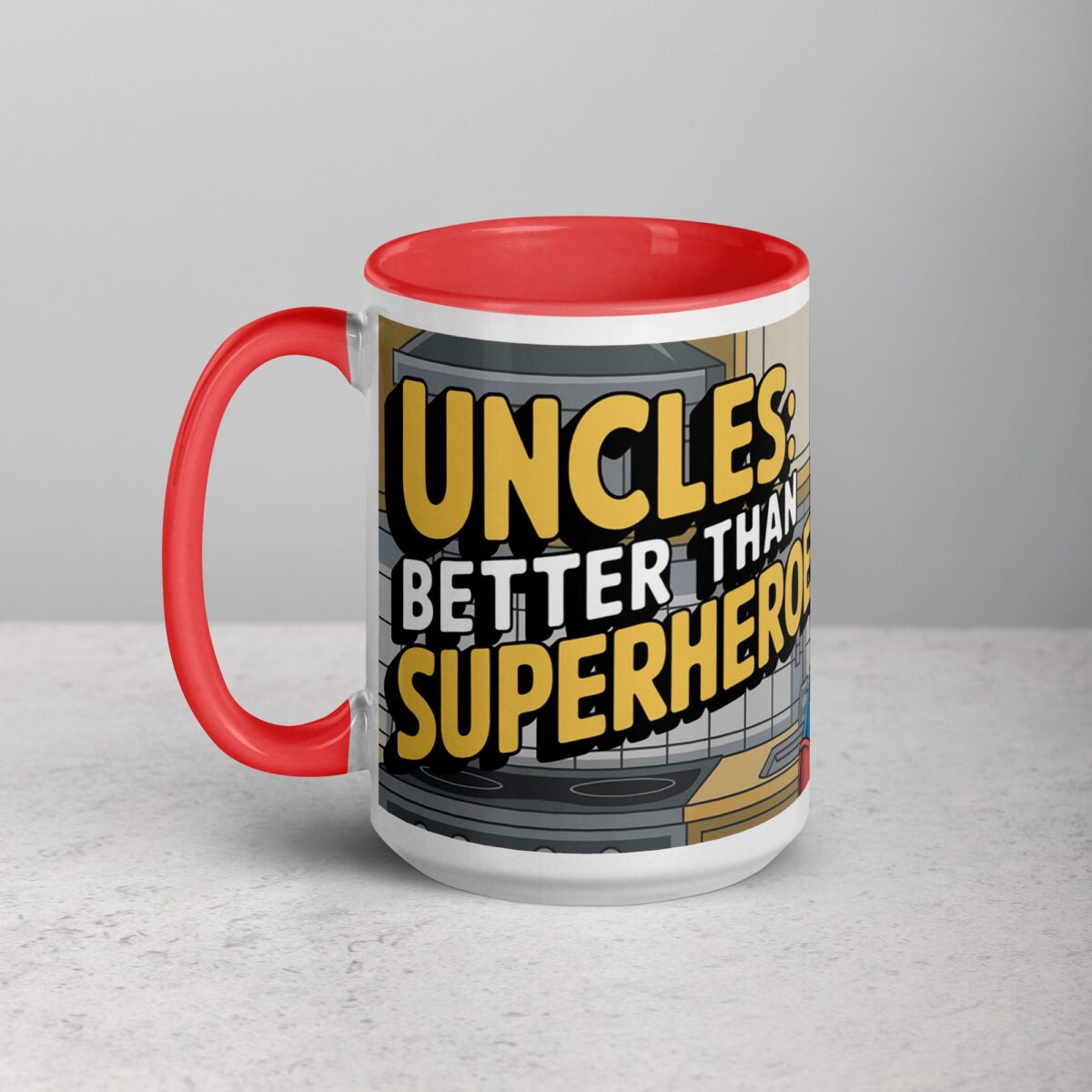 Uncles: Better Than Superheroes Coffee Mug - Image 11