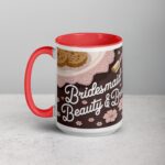 Bridesmaid Beauty & Brew Coffee Mug - Image 11