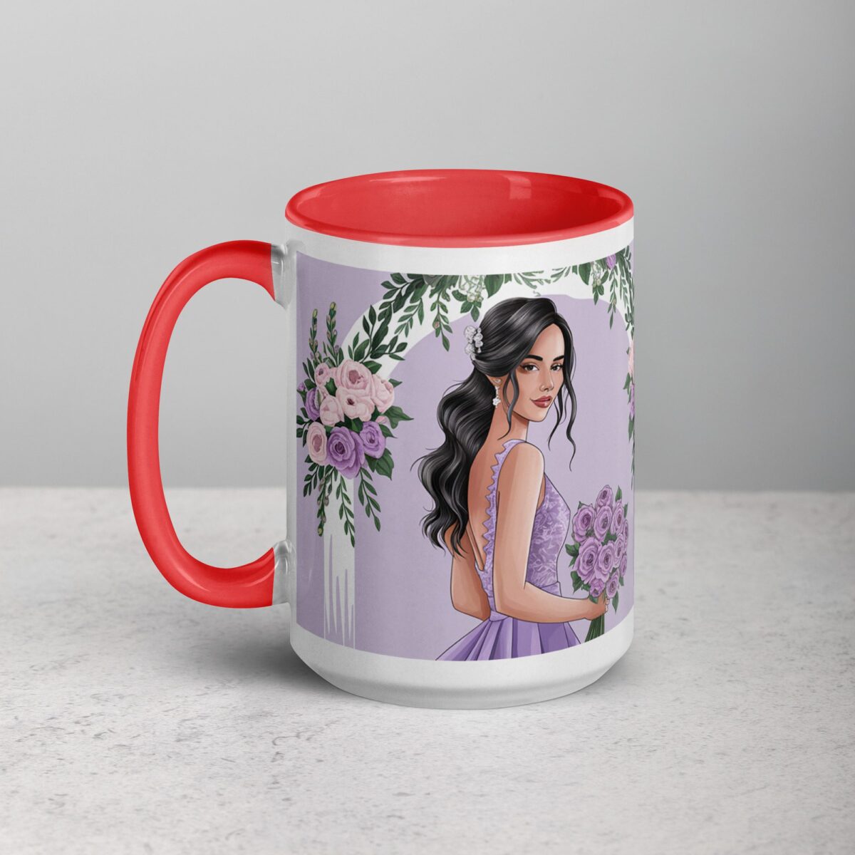Thank You for Being My Bridesmaid Sophisticated Coffee Mug - Image 11