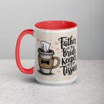 Father of the Bride, Keeper of the Tissues Coffee Mug - Image 11