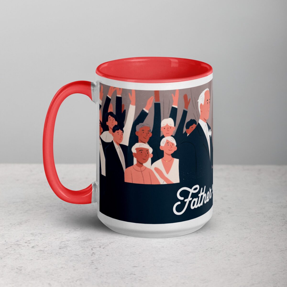 Father of the Bride Elegant Coffee Mug & Tea Cup - Image 11