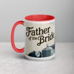 Father of the Bride Retro Coffee Mug & Tea Cup - Image 11