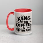 King of the Coffee & the Couch Husband Mug - Image 11