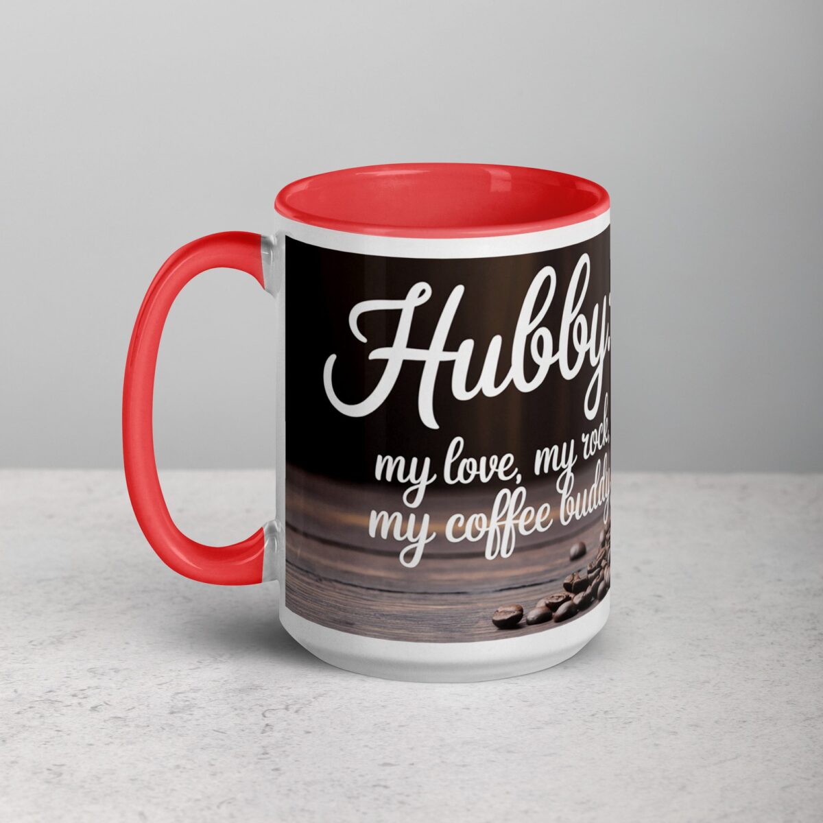 Hubby: My Love, My Rock, My Coffee Buddy Mug - Image 11