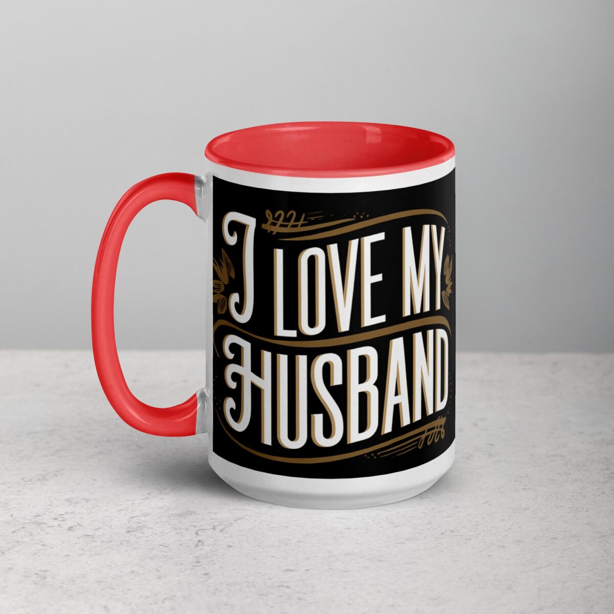 I Love My Husband Elegant Coffee Mug & Tea Cup - Image 11