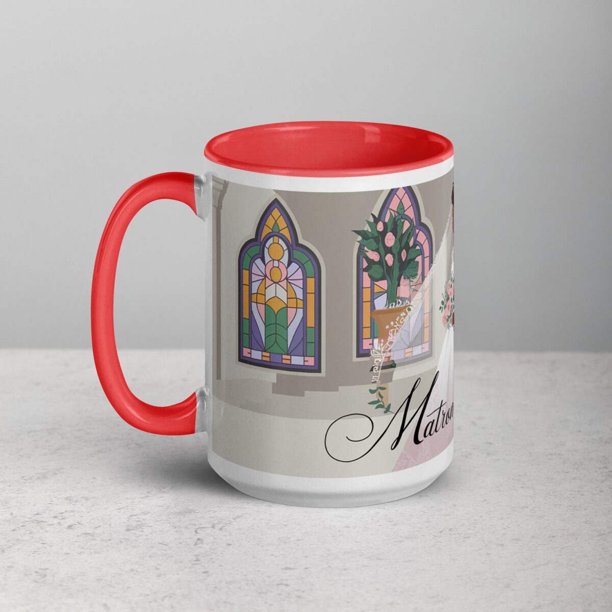 Matron of Honor Elegant Coffee Mug & Tea Cup - Image 11