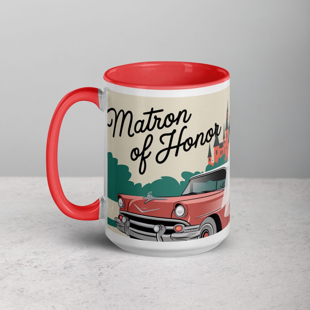 Matron of Honor Retro Coffee Mug & Tea Cup - Image 11