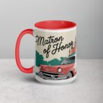 Matron of Honor Retro Coffee Mug & Tea Cup - Image 11