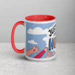 Just Here for the Hugs Coffee Mug - Image 11