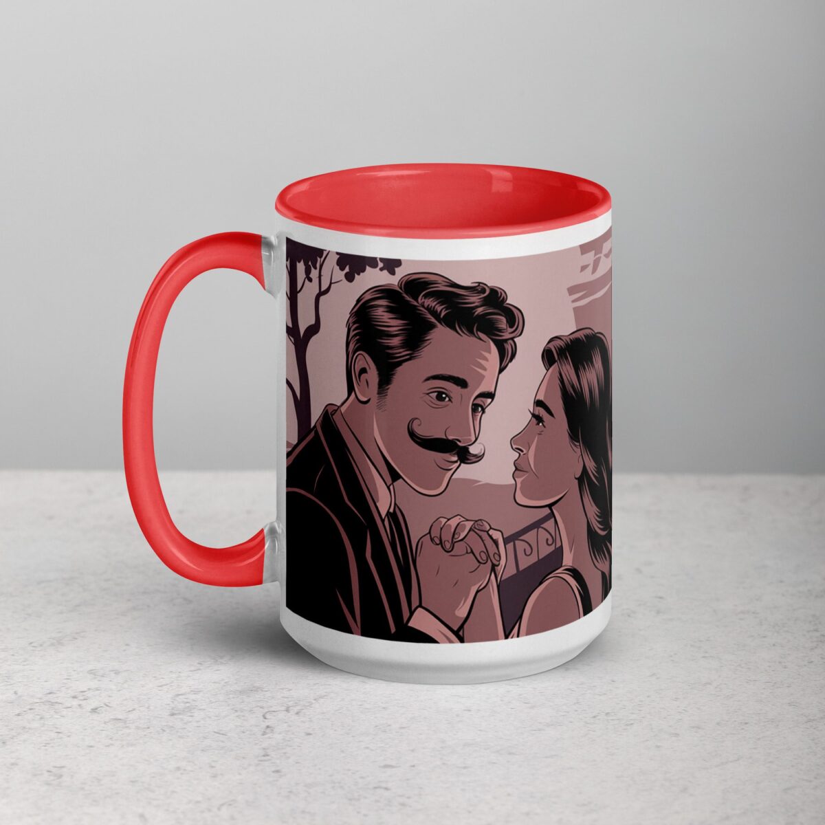 I Mustache You to Be Mine Boyfriend Coffee Mug - Image 11