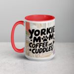 Yorkie Mom (Coffee and Cuddles) Mug - Image 11