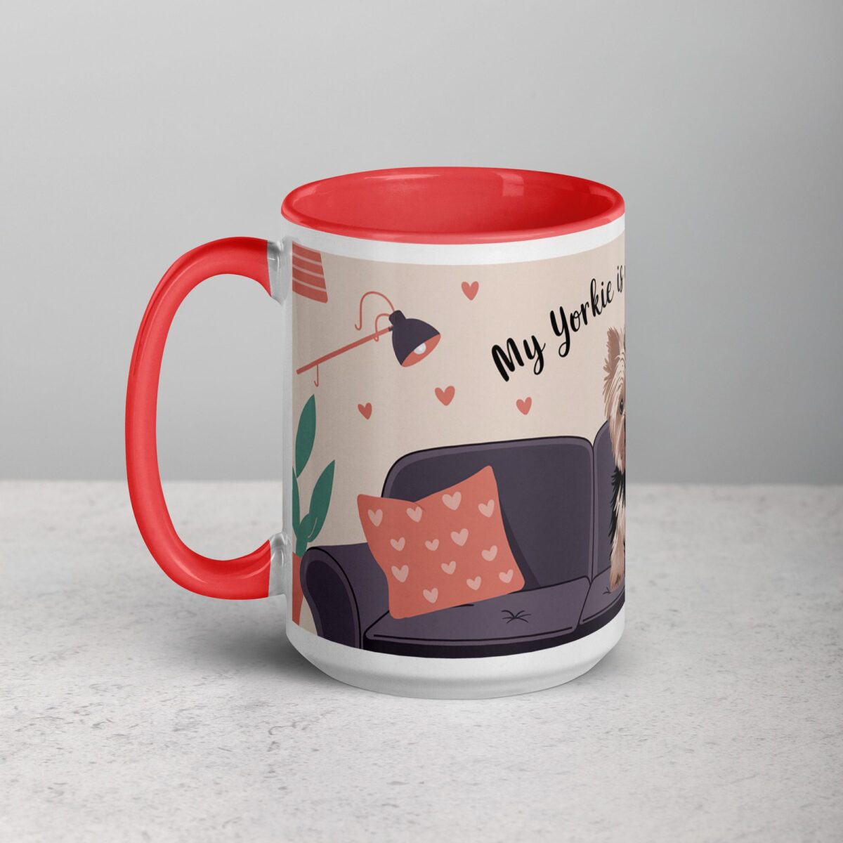 My Yorkie Is My Therapist Coffee Mug - Image 11