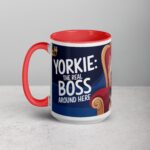 Yorkie: The Real Boss Around Here Coffee Mug - Image 11