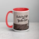 Fueled by Coffee and Yorkie Love Mug - Image 11