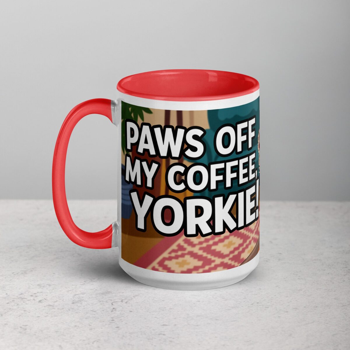 Paws Off My Coffee, Yorkie! Mug - Image 11
