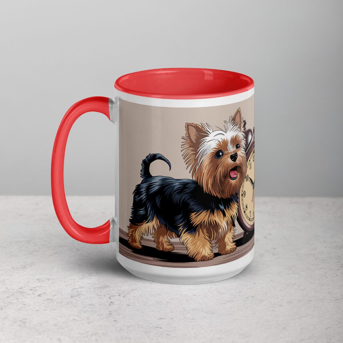 Yorkies: The Cutest Alarm Clocks Coffee Mug - Image 11