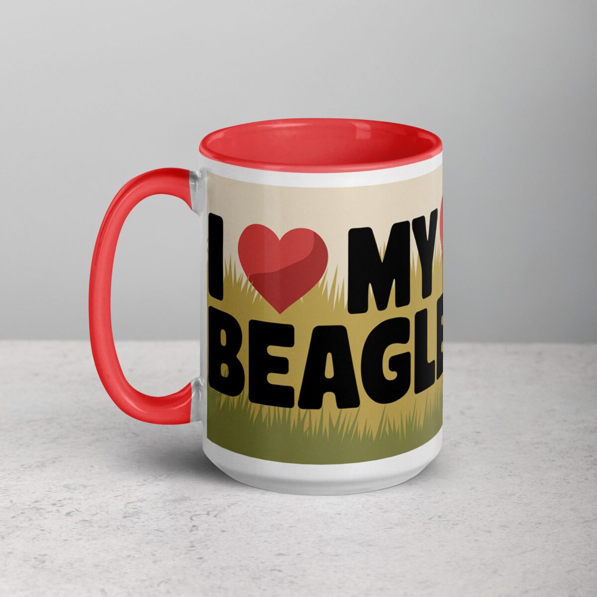 I ❤️ My Beagle Coffee Mug & Tea Cup - Image 11