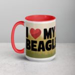 I ❤️ My Beagle Coffee Mug & Tea Cup - Image 11