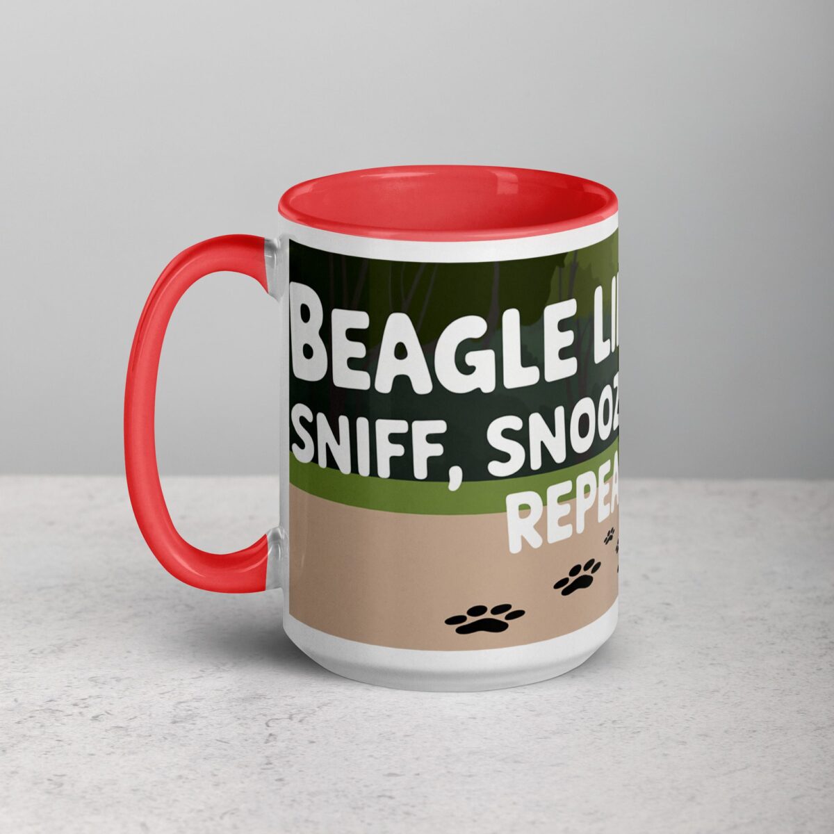 Beagle Life: Sniff, Snooze, Repeat Coffee Mug - Image 11