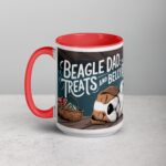 Beagle Dad: Master of Treats and Belly Rubs Coffee Mug - Image 11