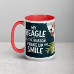 My Beagle Is the Reason I Wake Up (and Smile) Coffee Mug - Image 11