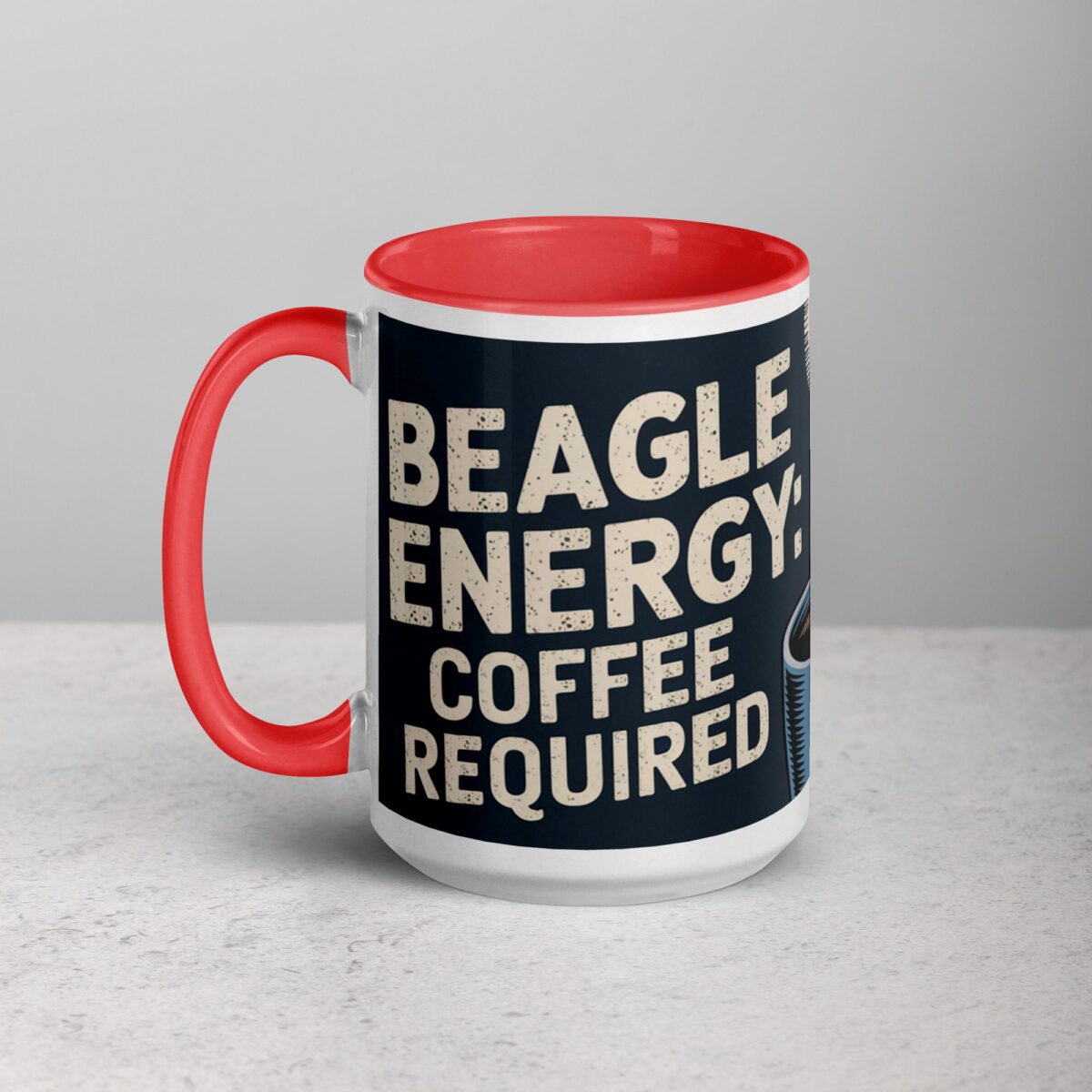 Beagle Energy: Coffee Required Mug - Image 11