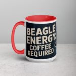 Beagle Energy: Coffee Required Mug - Image 11