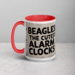 Beagles: The Cutest Alarm Clocks Coffee Mug - Image 11